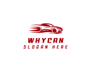 Racecar - Supercar Racing Vehicle logo design