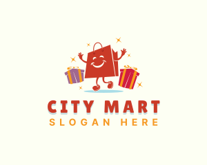 Department Store - Gift Shopping Bag logo design