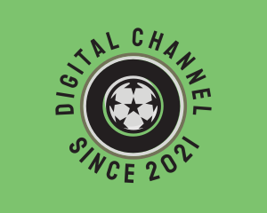 Channel - Star Soccer Ball logo design