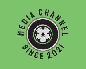 Channel - Star Soccer Ball logo design
