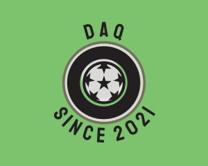 Star Soccer Ball logo design