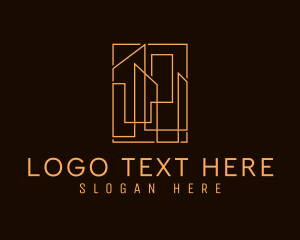 Hotel - Orange Urban Realty logo design