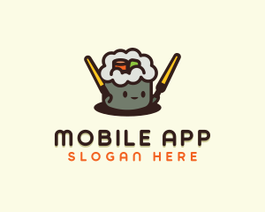 Culinary - Cute Sushi Restaurant logo design