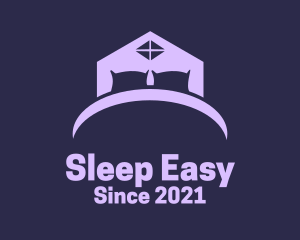 Bedroom Mattress Furnishing logo design