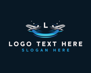 Aviation Airplane Transportation Logo