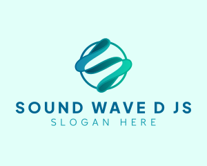 Sound Wave Music Media logo design