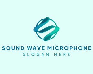 Sound Wave Music Media logo design