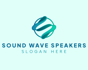 Sound Wave Music Media logo design