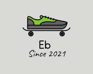 Basketball Shoe - Sneakers Skateboard Footwear logo design