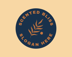 Fragrant - Holistic Modern Plant Badge logo design