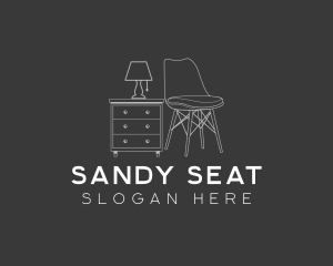 Office Chair Furniture logo design