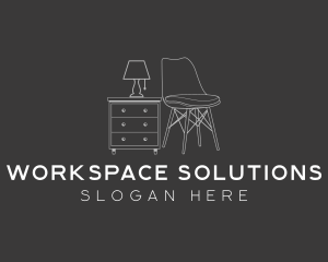 Office - Office Chair Furniture logo design