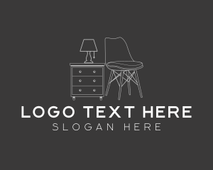 Office Chair Furniture Logo