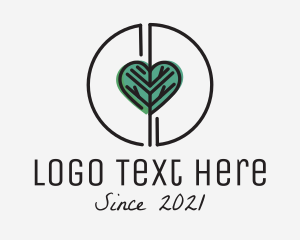 Eco Friendly - Eco Friendly Heart logo design