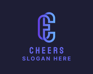 Letter Gg - Digital Letter CE Monogram logo design