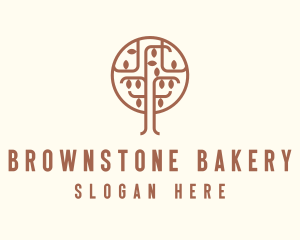 Brown Tree Farm logo design