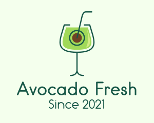 Avocado - Avocado Cocktail Drink logo design