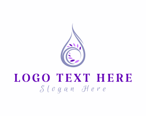 Humidifier - Lavender Essential Oil logo design