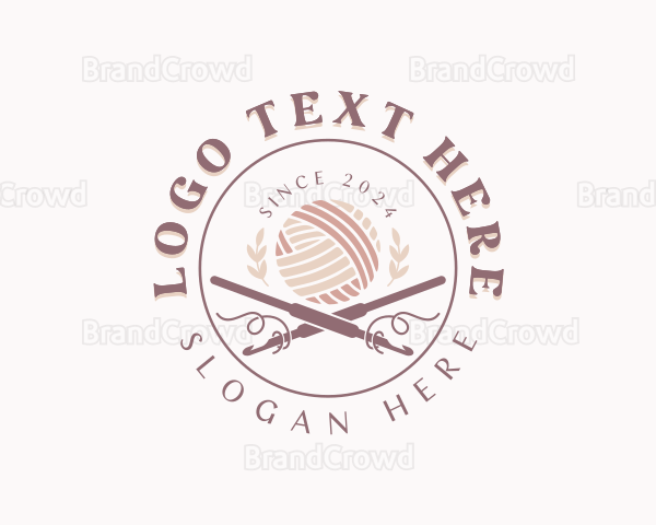 Handicraft Weaving Crochet Logo