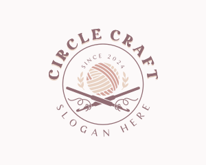 Handicraft Weaving Crochet logo design