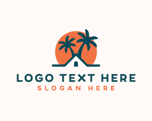 Lodging - Beach House Getaway Resort logo design