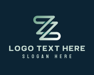 3d - Digital Telecom Company Letter Z logo design