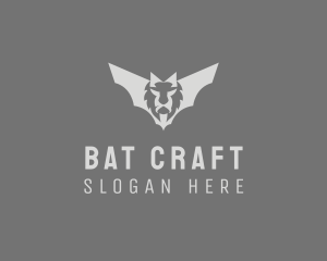 Bat - Lion Bat Wing logo design