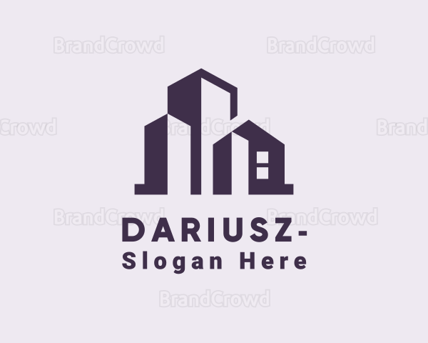 City Building House Apartment Logo