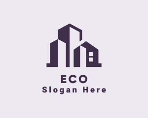 City Building House Apartment Logo