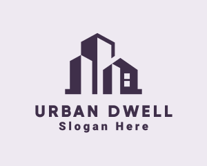 City Building House Apartment logo design