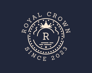 Boutique Crown Badge logo design