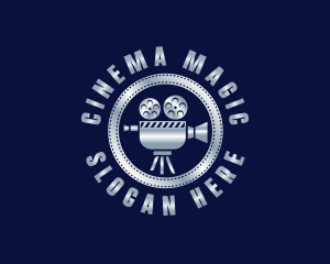 Film Camera Cinema logo design