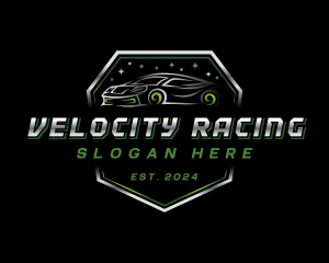 Racing Car Automotive logo design