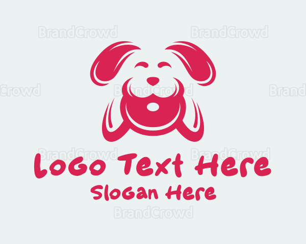 Frisbee Dog Toy Logo
