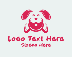 Pet Shop - Frisbee Dog Toy logo design