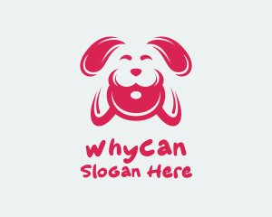 Puppy - Frisbee Dog Toy logo design