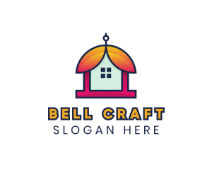 Bell - Bell Flower House logo design