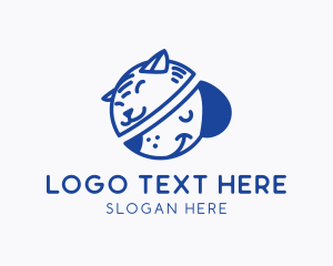 Veterinarian - Cat Dog Veterinarian logo design