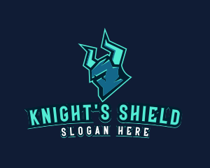 Knight - Devil Knight Warrior logo design