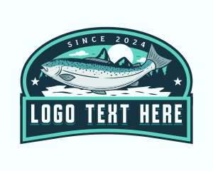 Marine - Coastal Marine Fishing logo design
