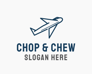 Airplane Travel Company Logo
