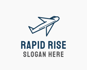 Airplane Travel Company logo design