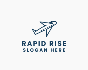 Airplane Travel Company logo design