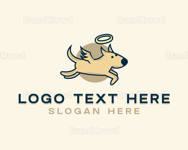 Pet Dog Halo Logo