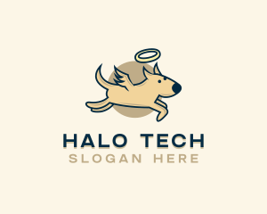 Pet Dog Halo logo design