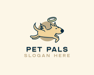 Pet Dog Halo logo design