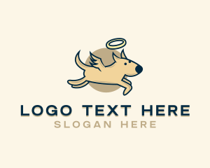 Animal Shelter - Pet Dog Halo logo design