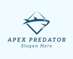 Predator - Shark Surfing Predator logo design