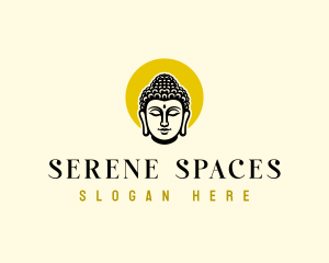 Serene - Sacred Spiritual Buddha logo design