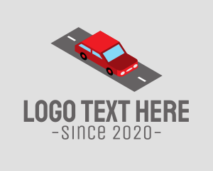 Transport - Highway Car Service logo design